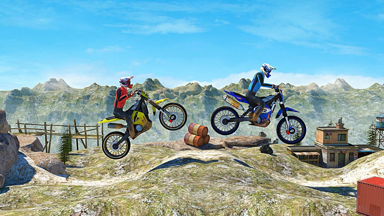 Stunt Bike Hero Game Screenshot