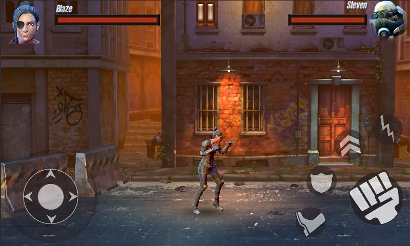 Street Warrior Ninja petualangan Games Fighting screenshot game