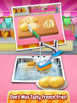 Carnival Fair Food Fever 2018 - Yummy Food Maker ゲームのスクリーンショット