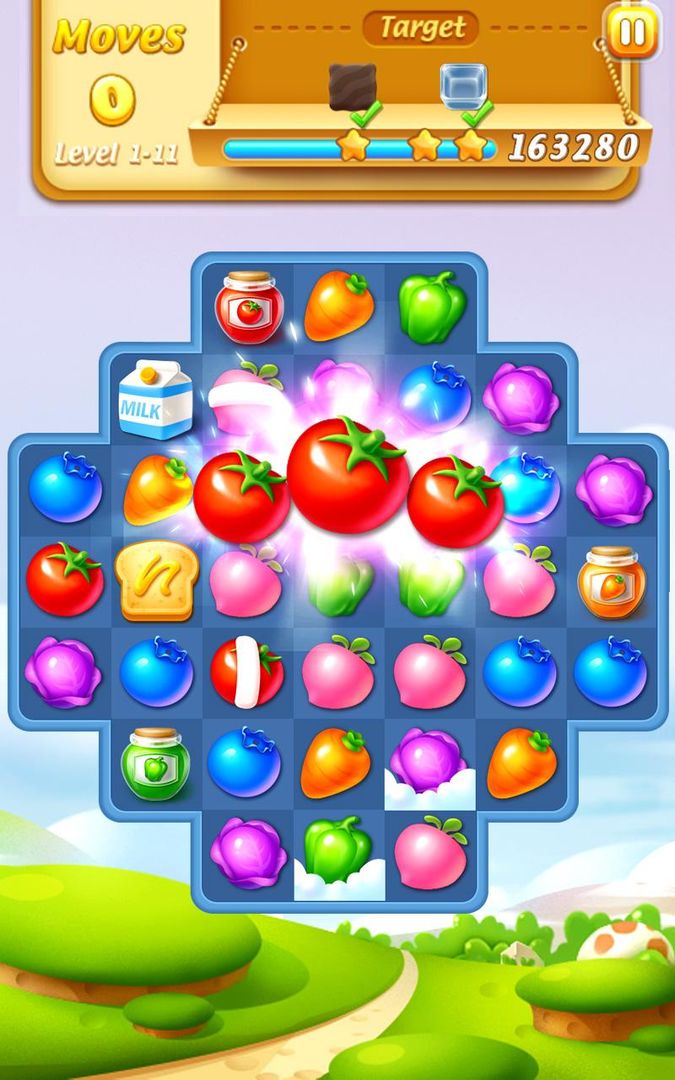 Screenshot of Fruits Garden Mania