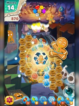 Monster Busters: Ice Slide Game Screenshot
