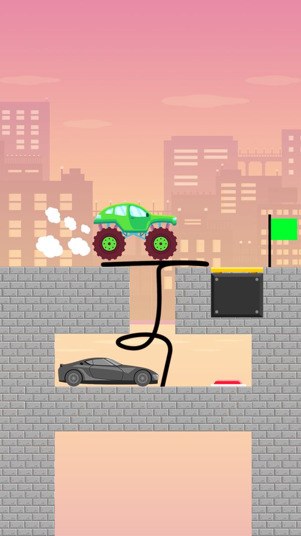 Screenshot of Draw Bridge Puzzle - Draw Game