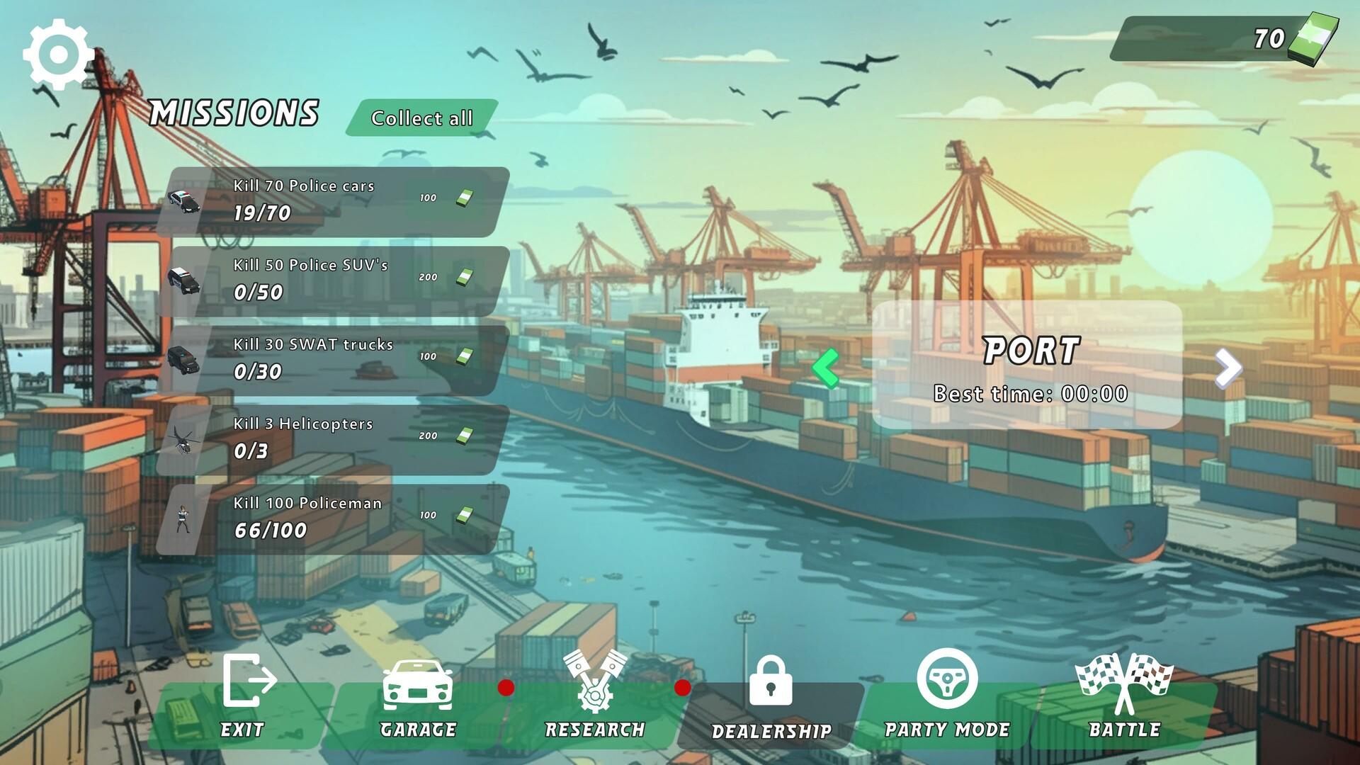 Screenshot 1 of BattleDrive.io 