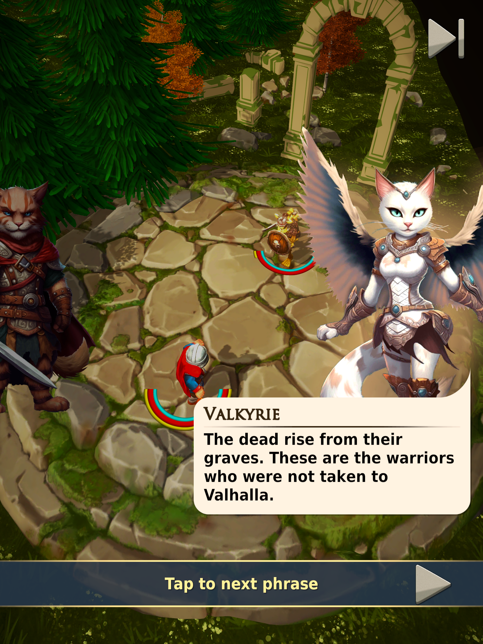 Скриншот игры Cat Viking - Ragnarok Loop