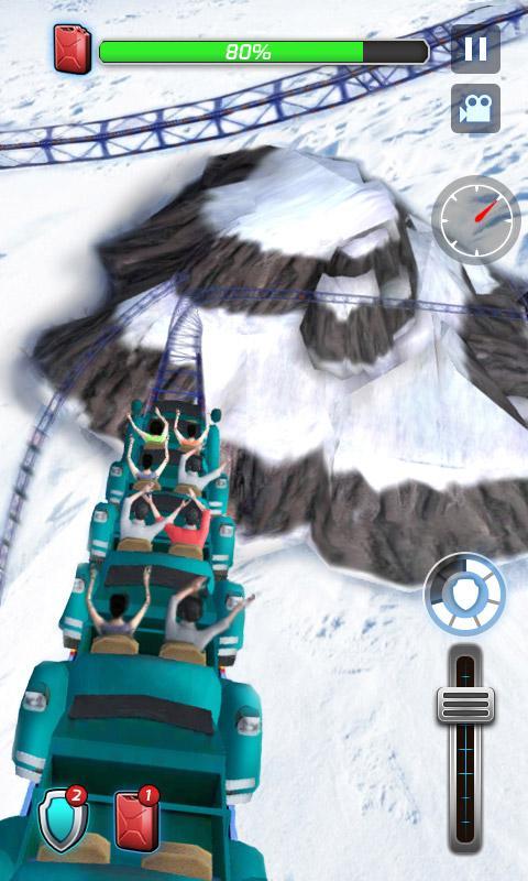 Roller Coaster 3D screenshot game