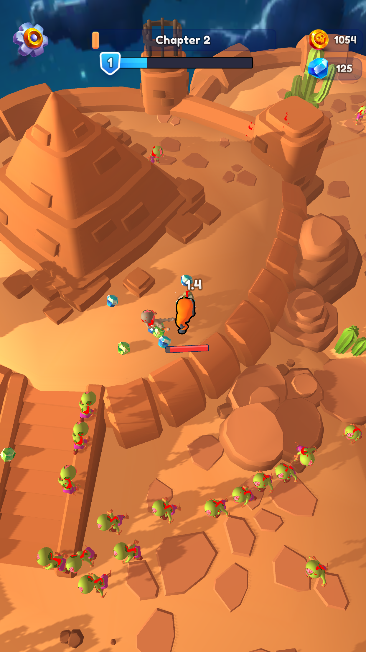 Survivor Hero 3D Game Screenshot