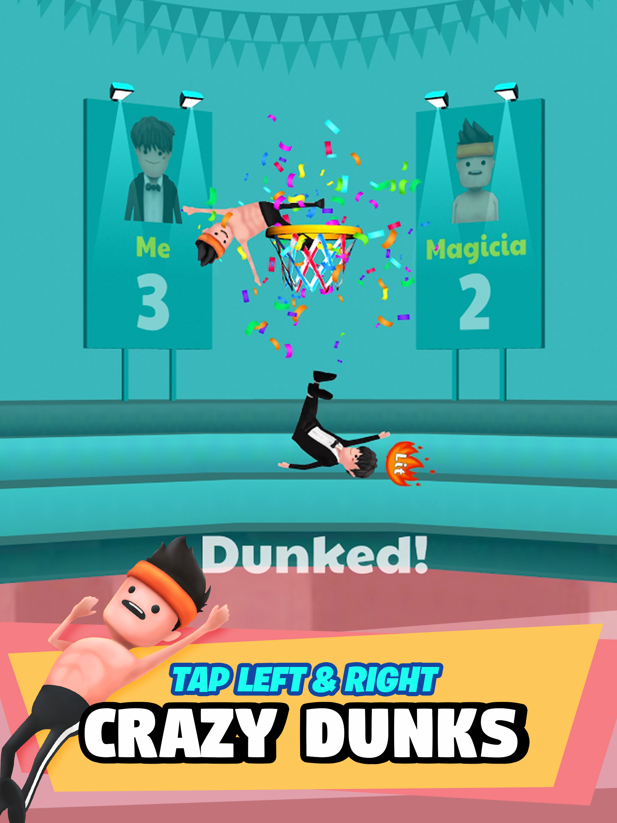 Screenshot of Dobre Dunk