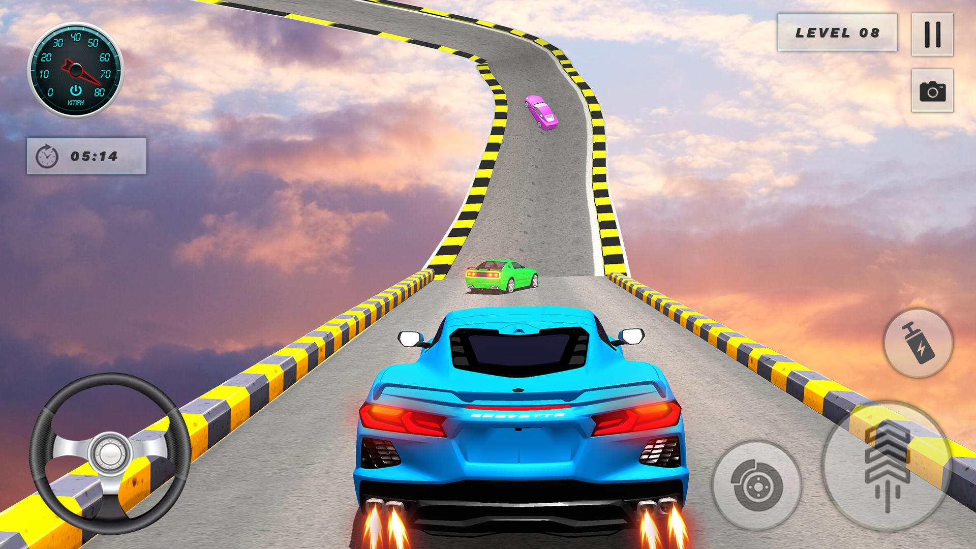 Crazy Crash Car Driving Sim 3D android iOS apk download for free