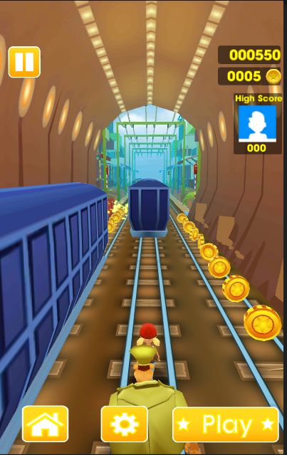 Subway Rush 3D 2017 게임 스크린 샷