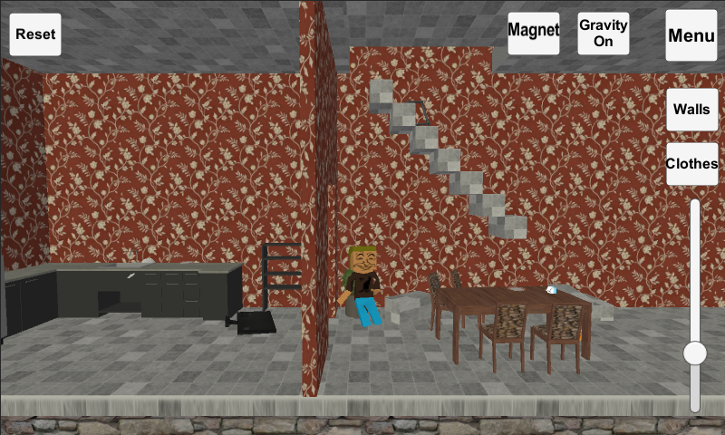 Ragdoll House Wrecker Game Screenshot