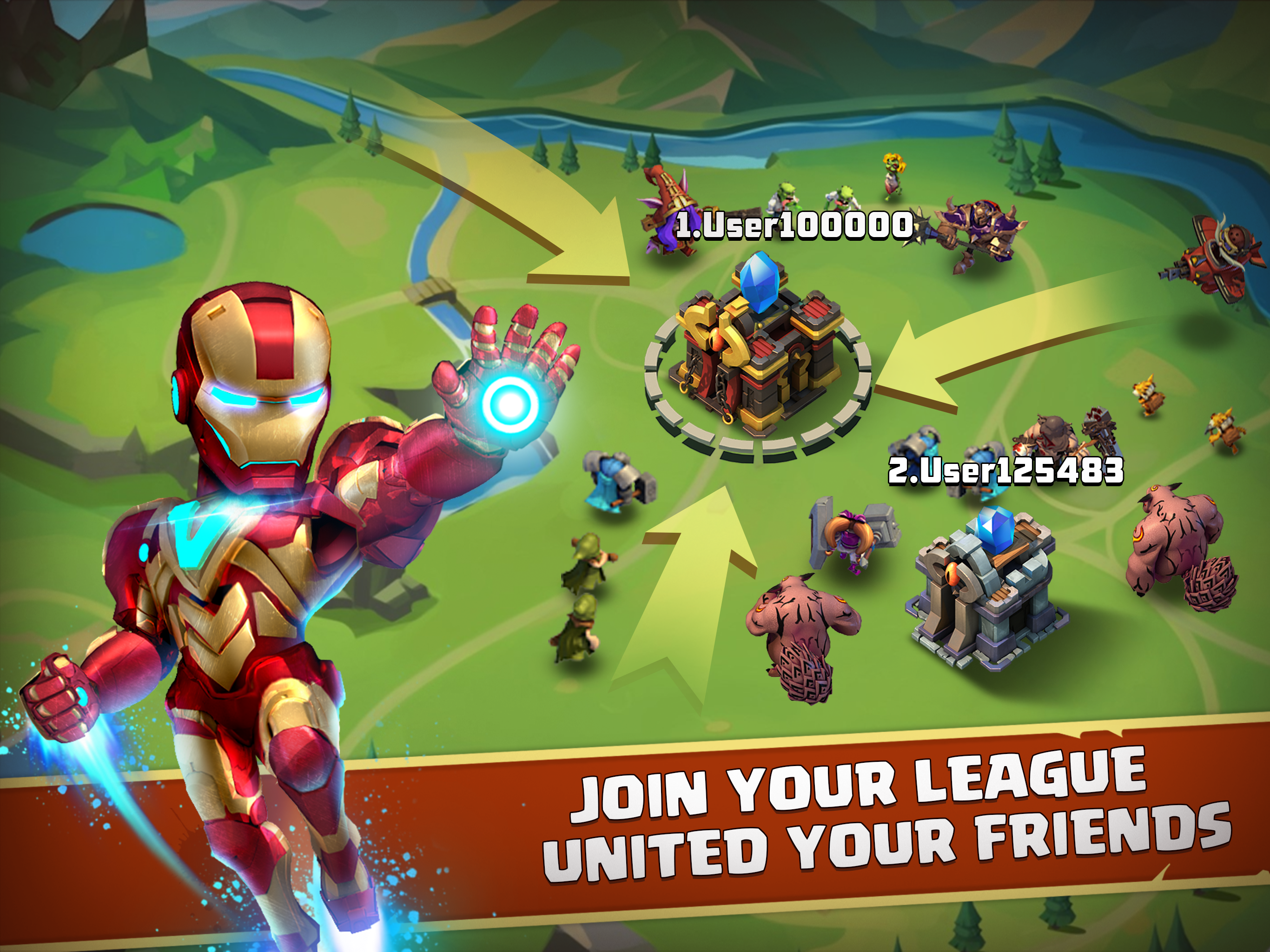Heroes Rush: Clash Lords 게임 스크린샷