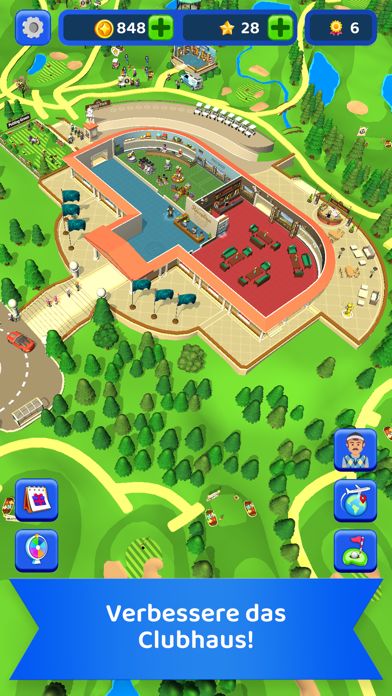 Idle Golf Club Manager Tycoon screenshot game