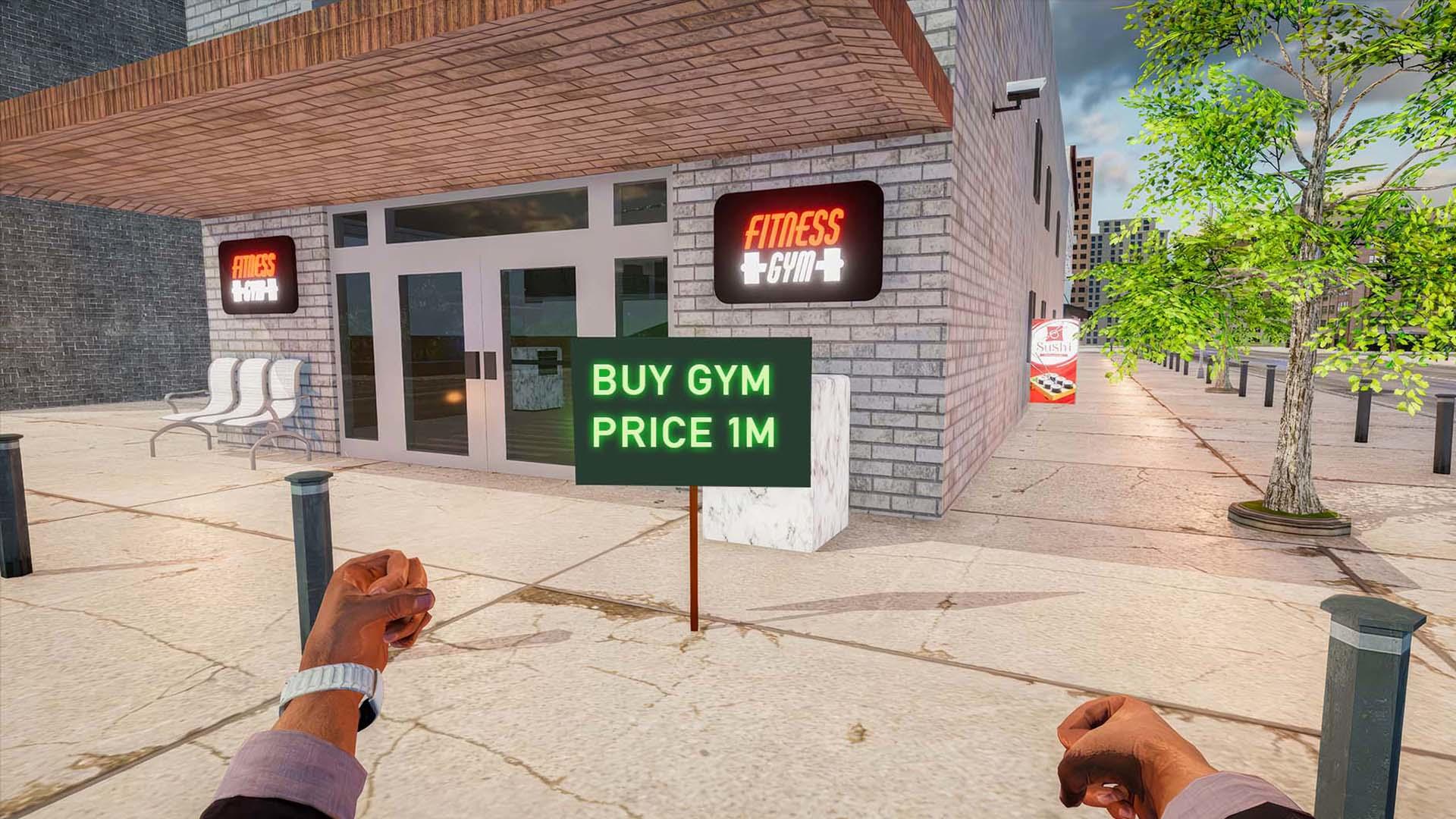 Gym Fit Simulator Workout Game ภาพหน้าจอเกม