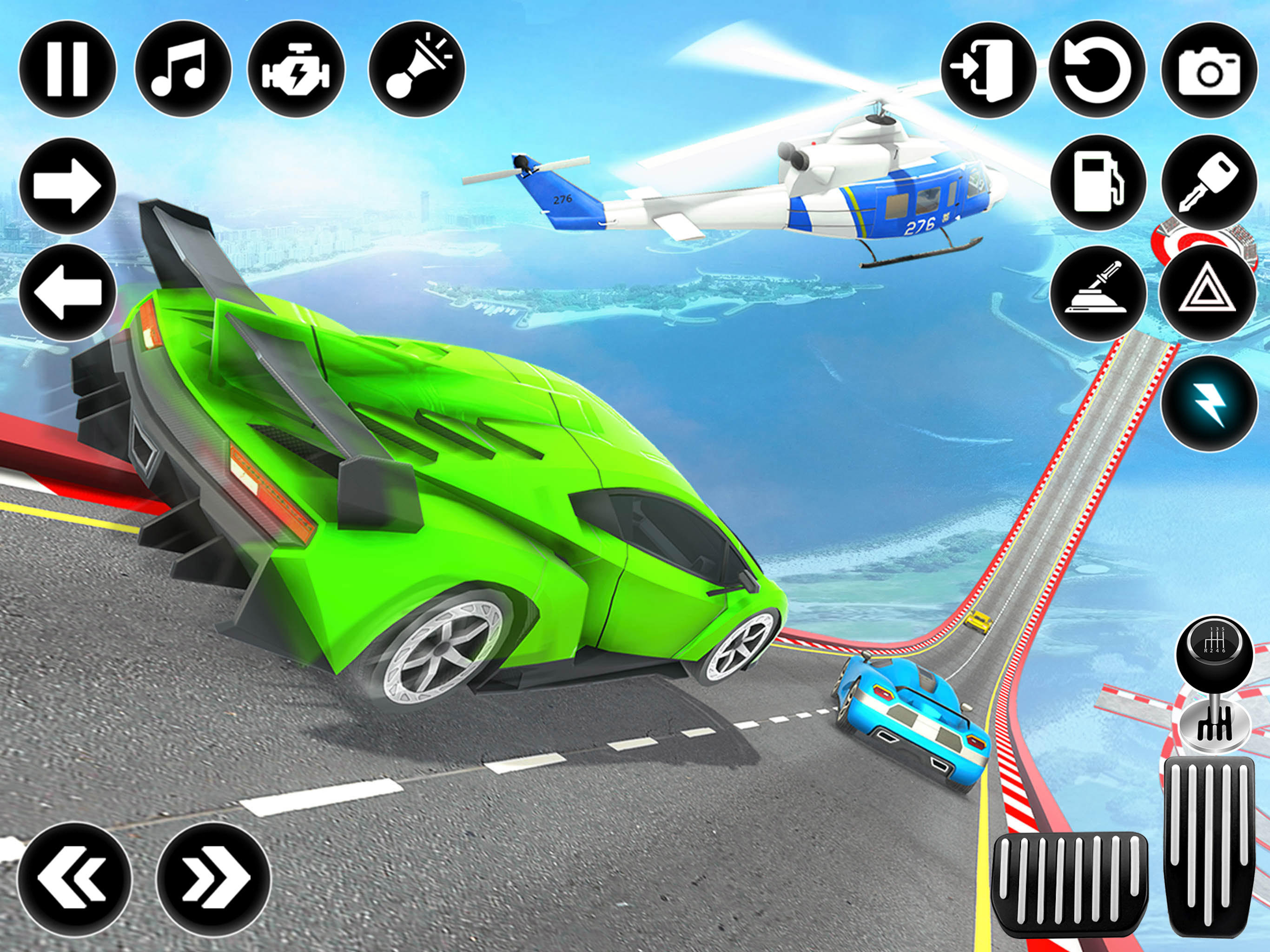 Автомобильные игры Mega Ramp GT Stunts Мобильная версия андроид iOS апк  скачать бесплатно-TapTap