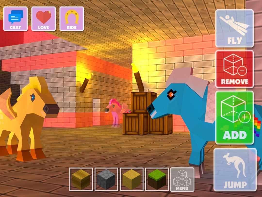 Pony Crafting - Unicorn World screenshot game