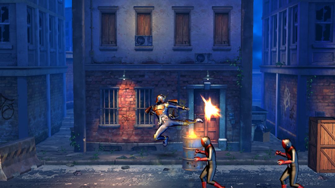 Sengoku Fighter  : Gaim Henshin Heroes screenshot game