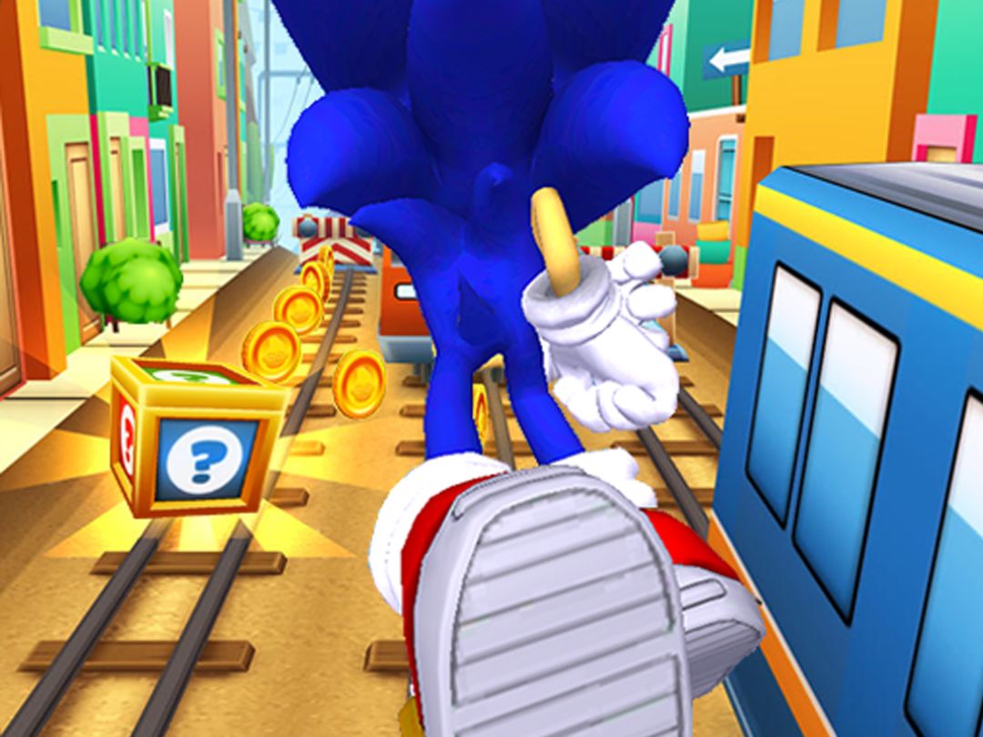 Subway Sonic Surf Run screenshot game