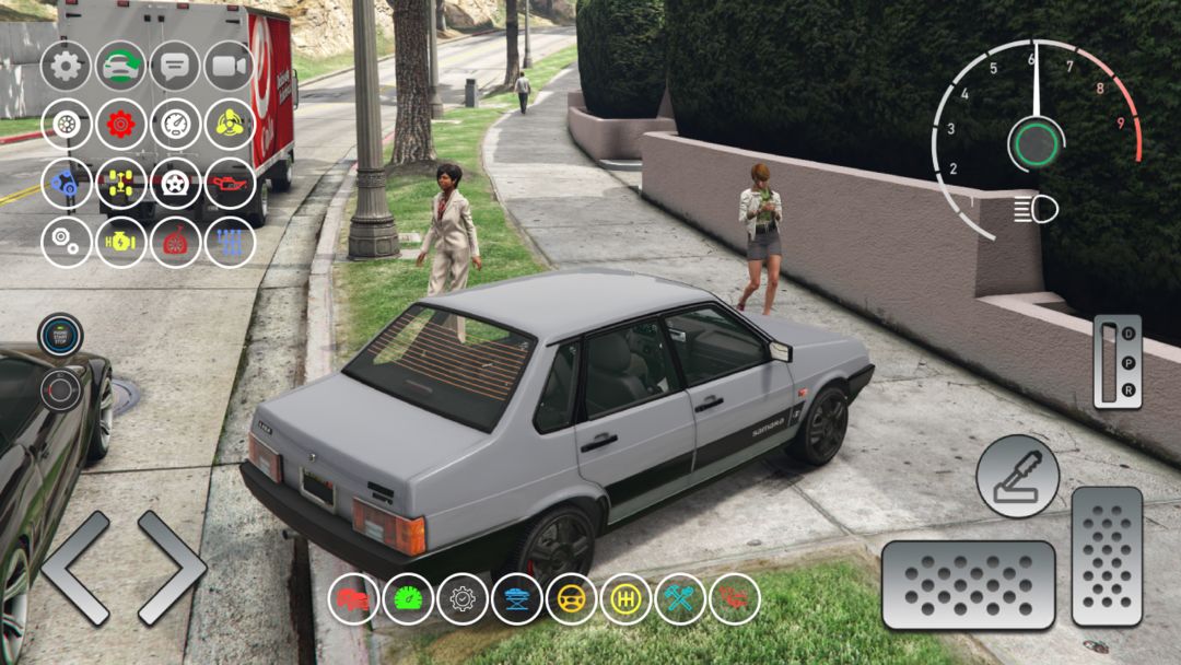 Lada Russian Driving Simulator ภาพหน้าจอเกม