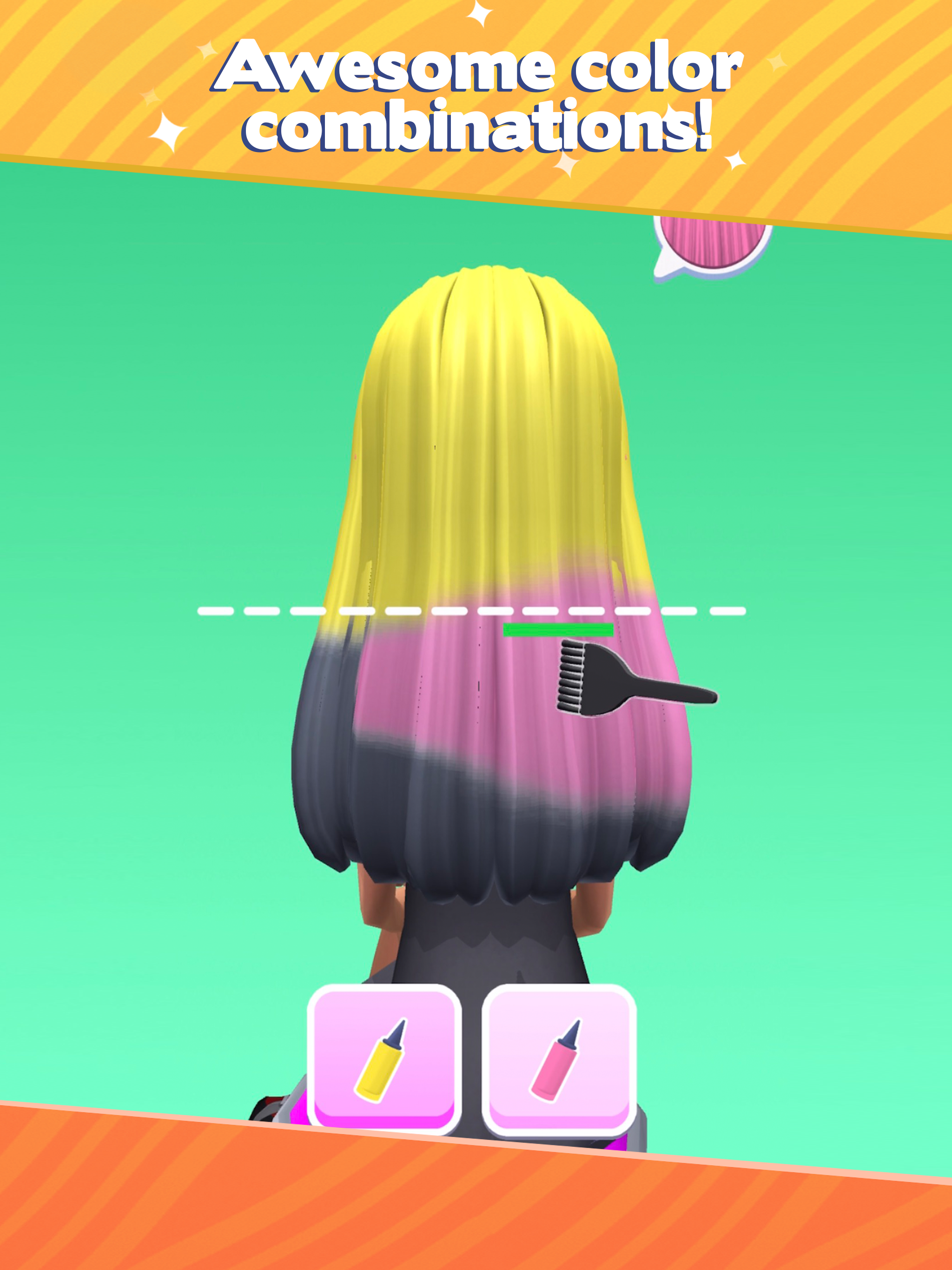 Braid Salon Game Screenshot