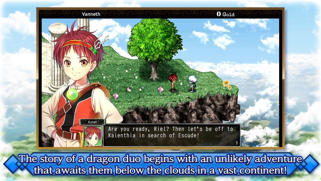 RPG Frane: Dragons' Odyssey ภาพหน้าจอเกม