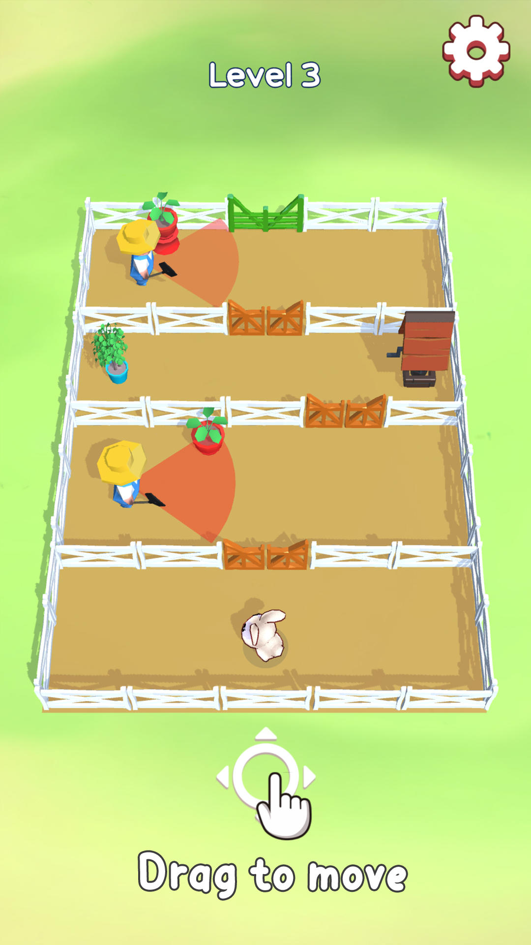 Bunny Escape: Farm Fury 遊戲截圖