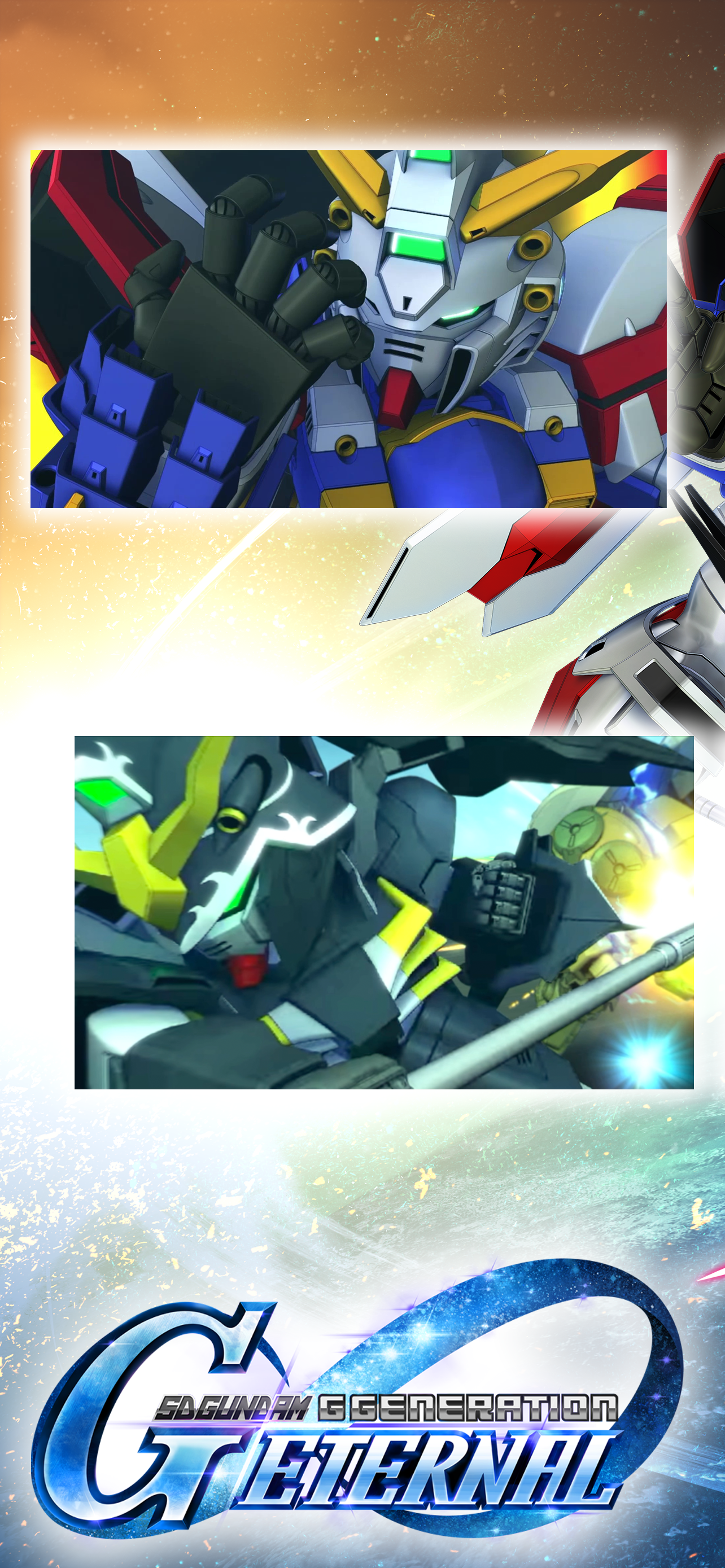 Cuplikan Layar Game SD Gundam G Generation ETERNAL