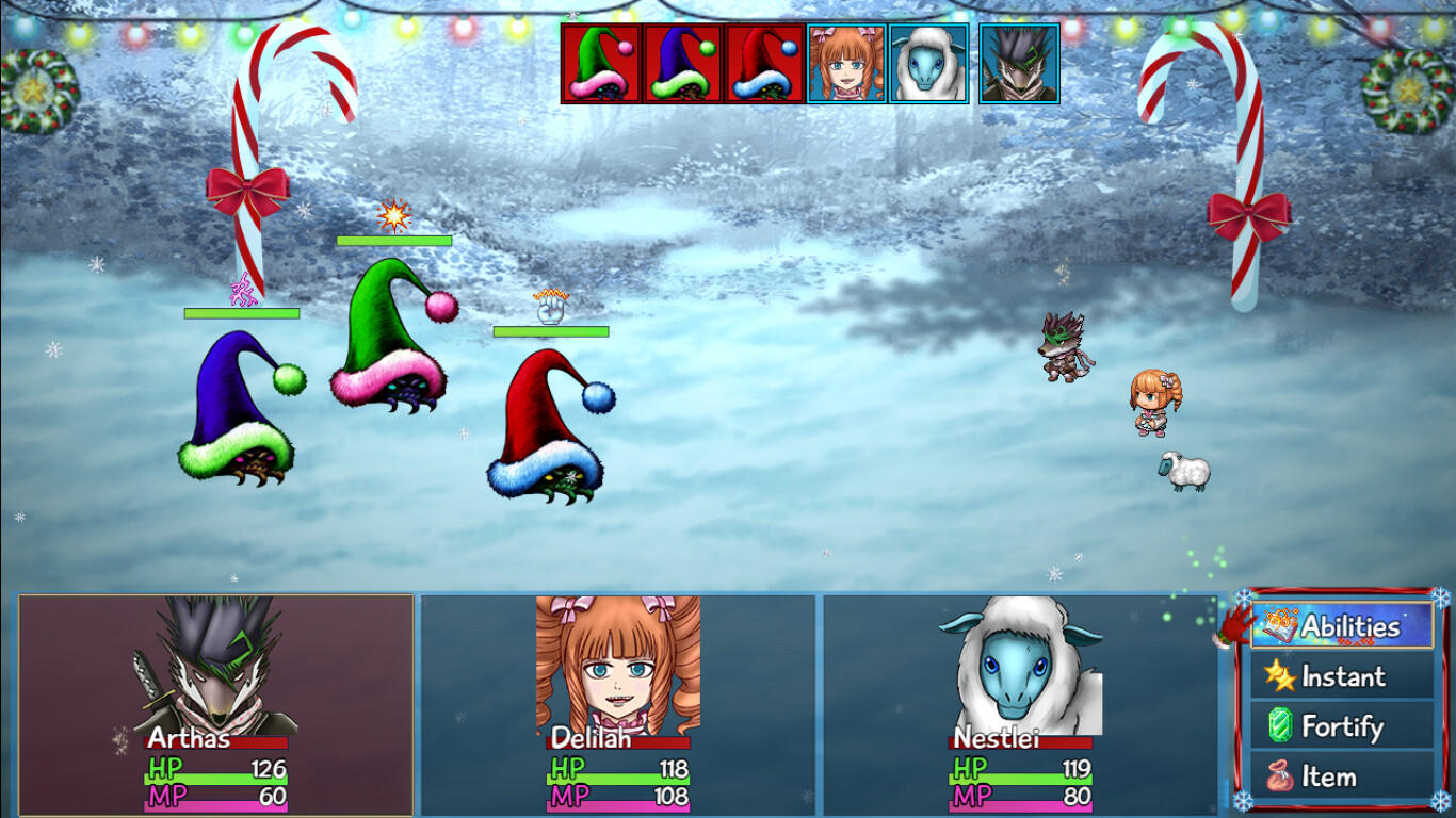 Screenshot of Heroes of the Seasons