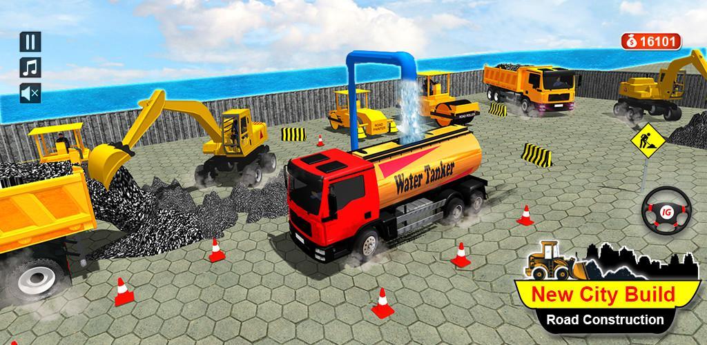 Banner of Road Construction: New City Builder 1.0