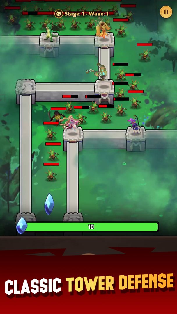 Screenshot of Knight War: Idle Defense