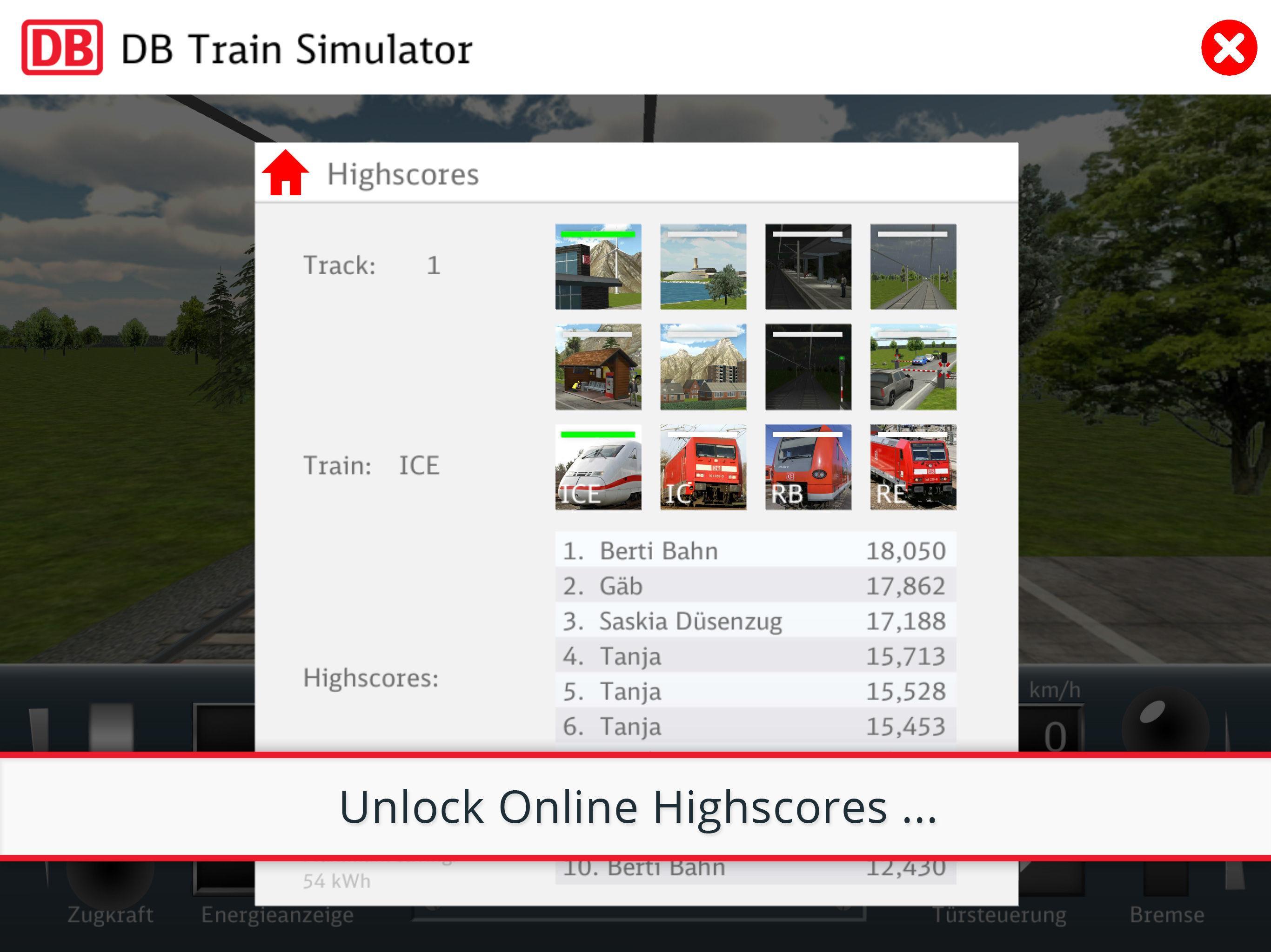 DB Train Simulator ภาพหน้าจอเกม