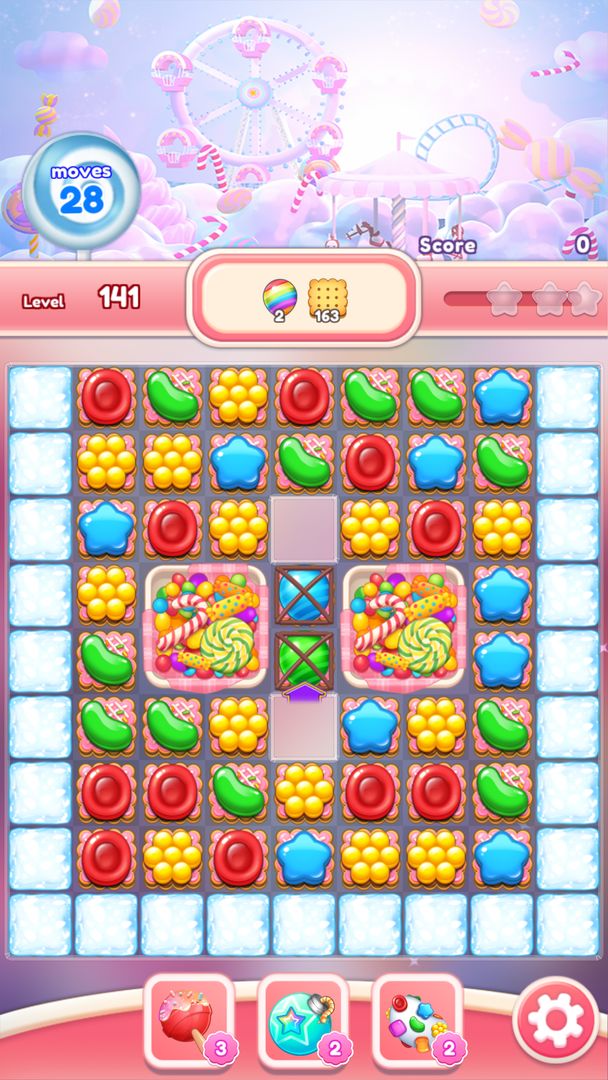 Candy Go Round: Match 3 Puzzle ภาพหน้าจอเกม
