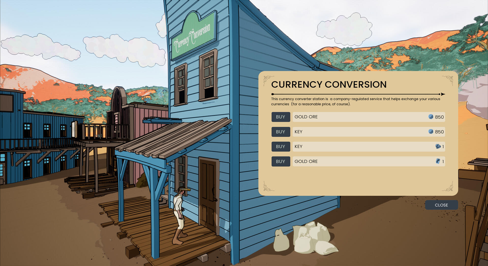 Alien Frontier Game Screenshot