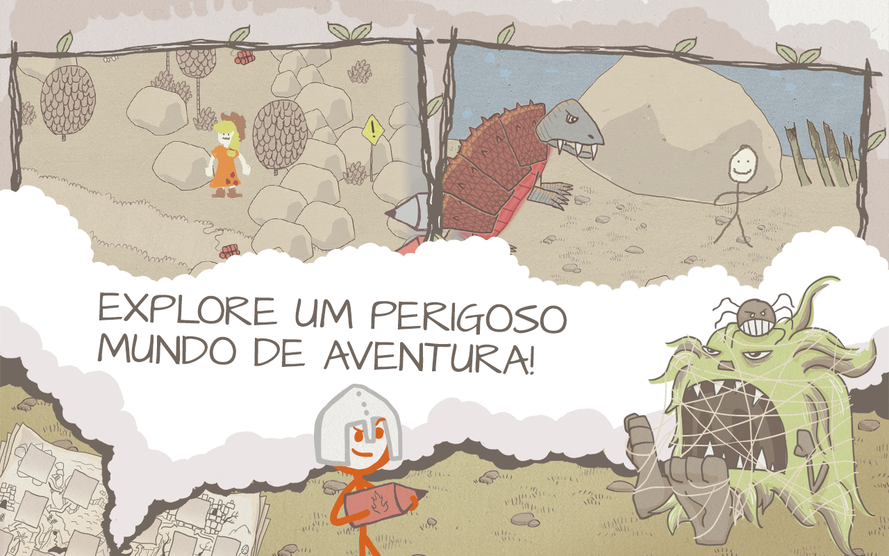 Captura de Tela do Jogo Draw a Stickman: EPIC