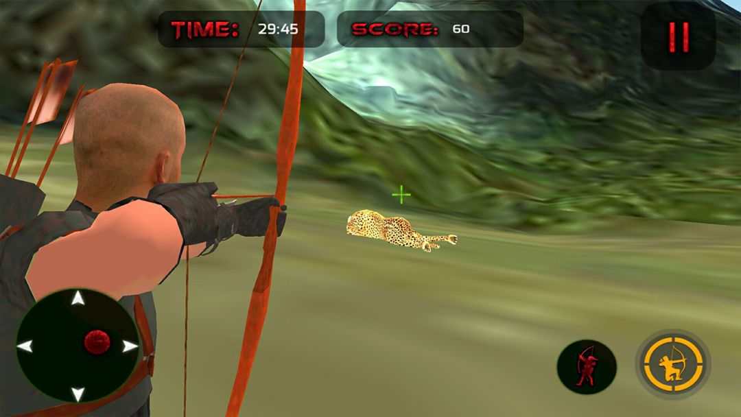 Bow Arrow Wild Animal hunting screenshot game