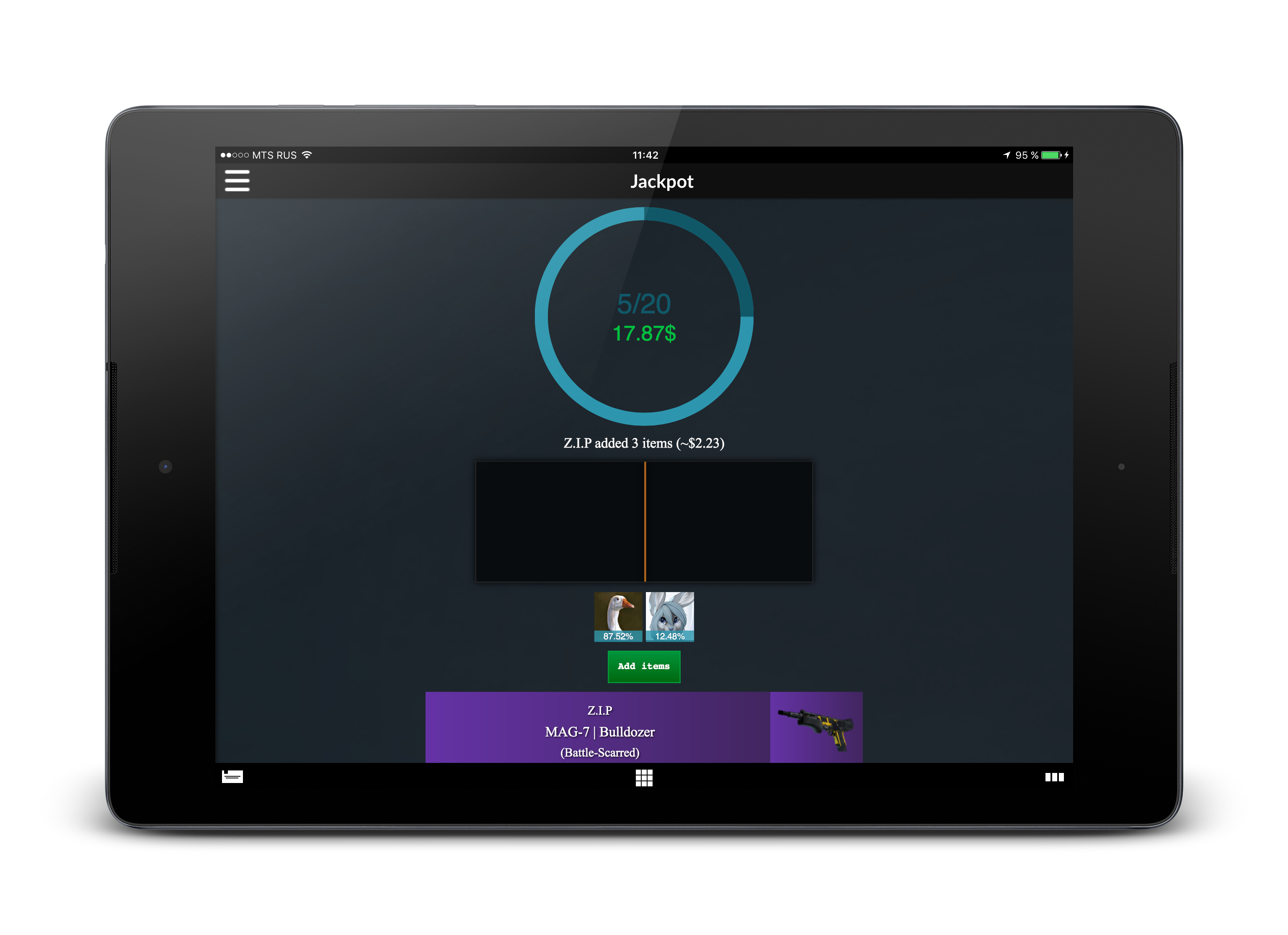 Case Opener Simulator Game Screenshot