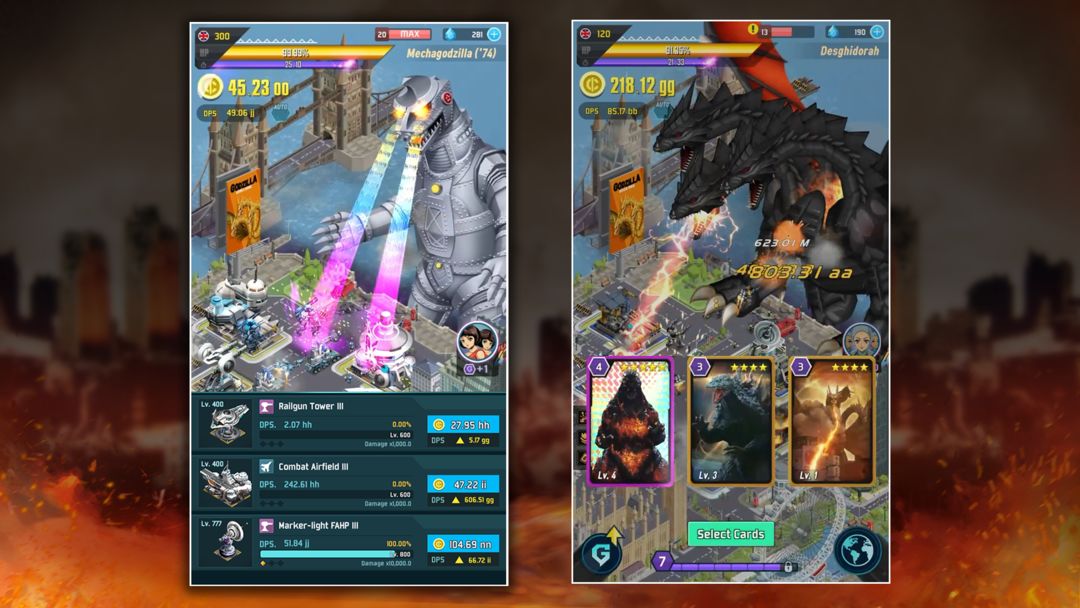 Screenshot of Godzilla Defense Force
