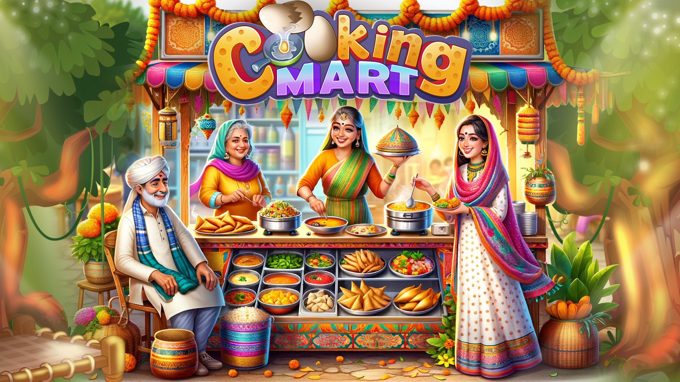 Cooking Mart - Indian Cooking Game Screenshot