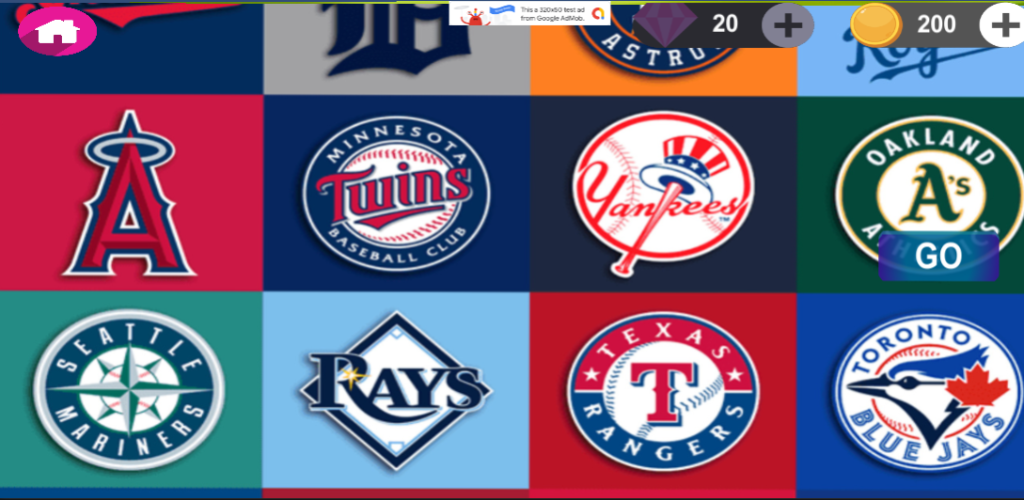 Screenshot of MLB Tap Riddle Baseball 2023
