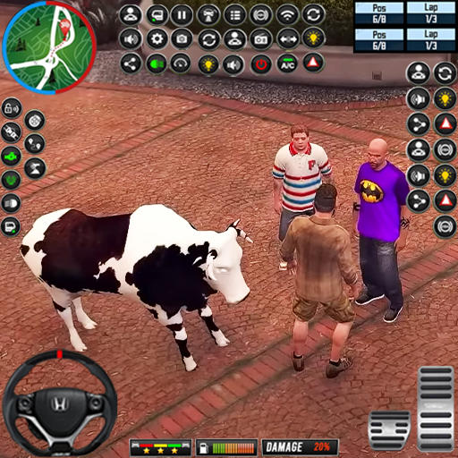 Screenshot 1 of Farm Animal Truck Games Sim 3D 1.4