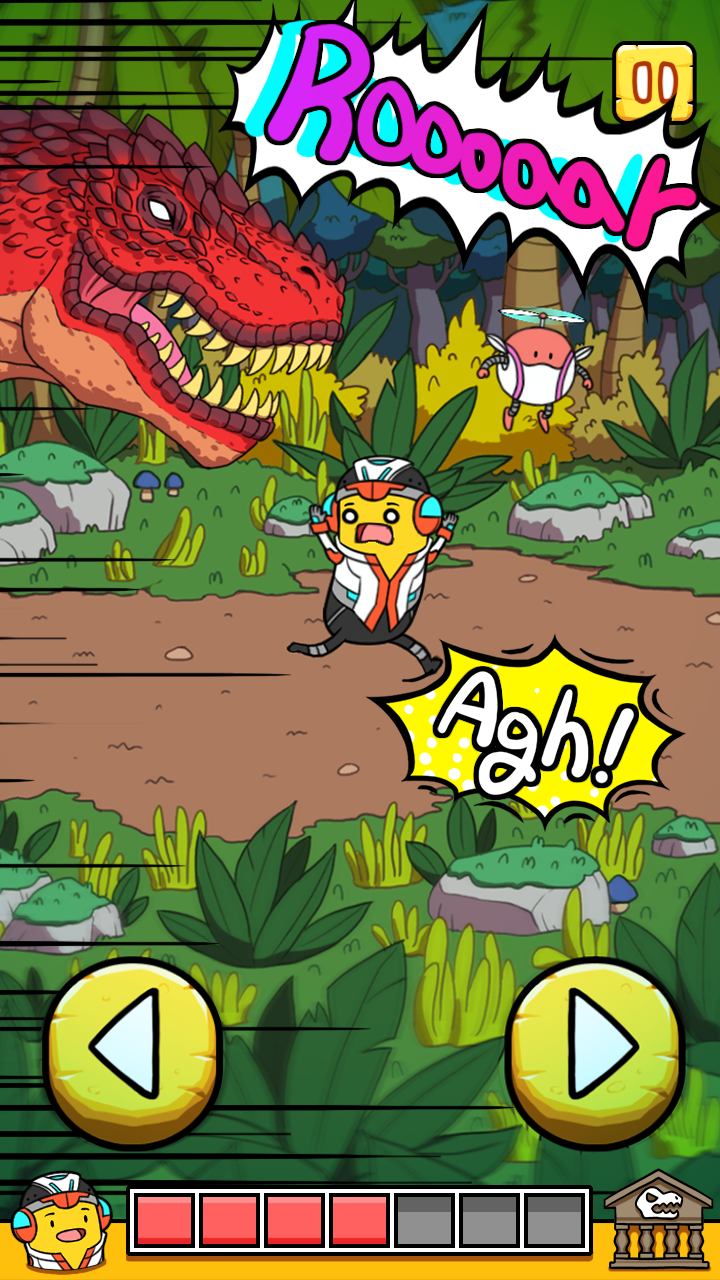 BANATOON2: Jurassic World! Game Screenshot