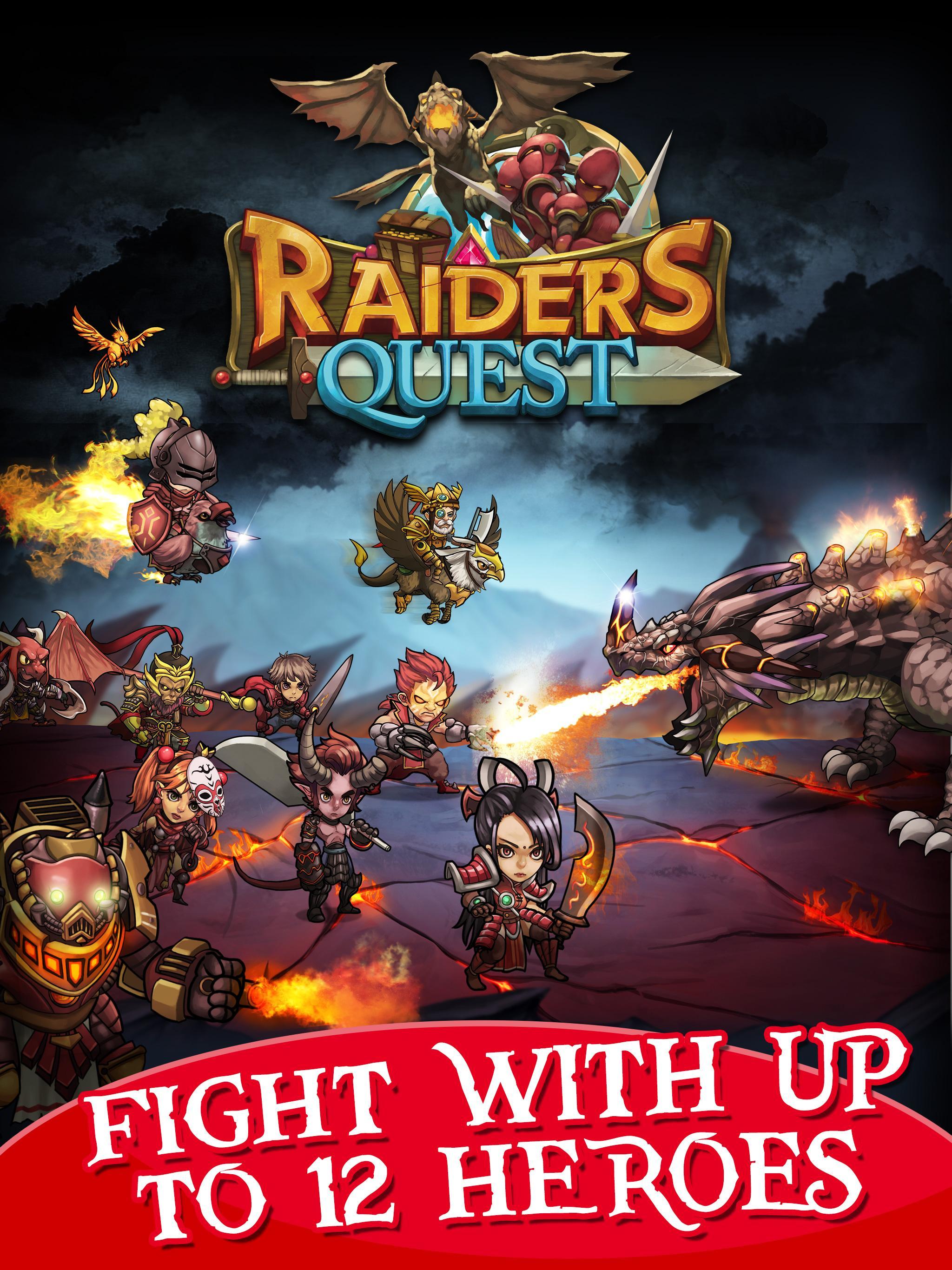 Raiders Quest RPGのキャプチャ
