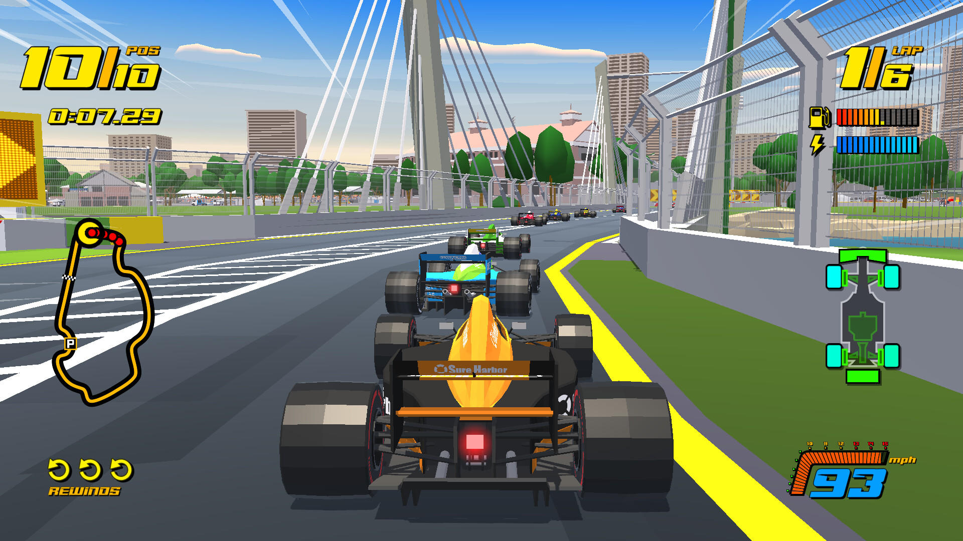 New Star GP Game Screenshot