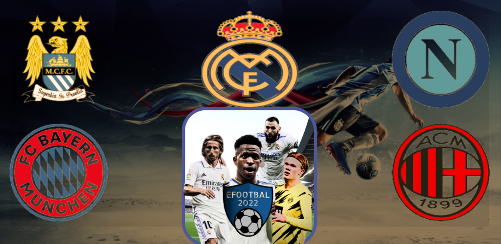 Banner of eFootbal 2022 သဲလွန်စ- ဘောလုံး Mod 1.0