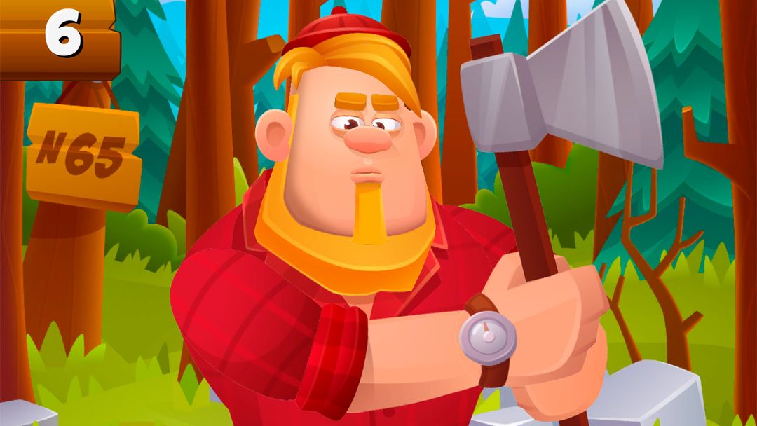 Timber Slash screenshot game