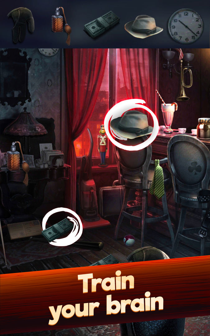 Hidden Objects: Cari item screenshot game