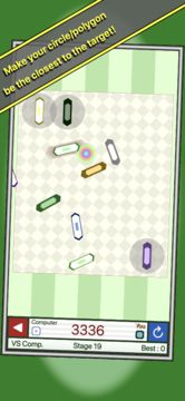 Geometry Curling Game Screenshot