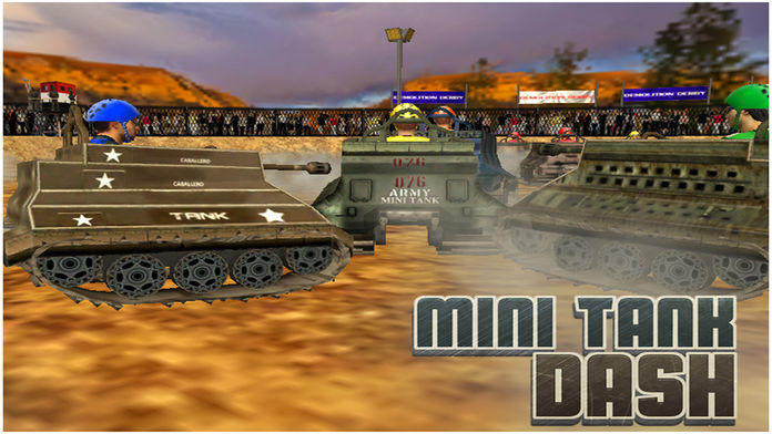 Mini Tank Dash ( 3D Game ) Game Screenshot