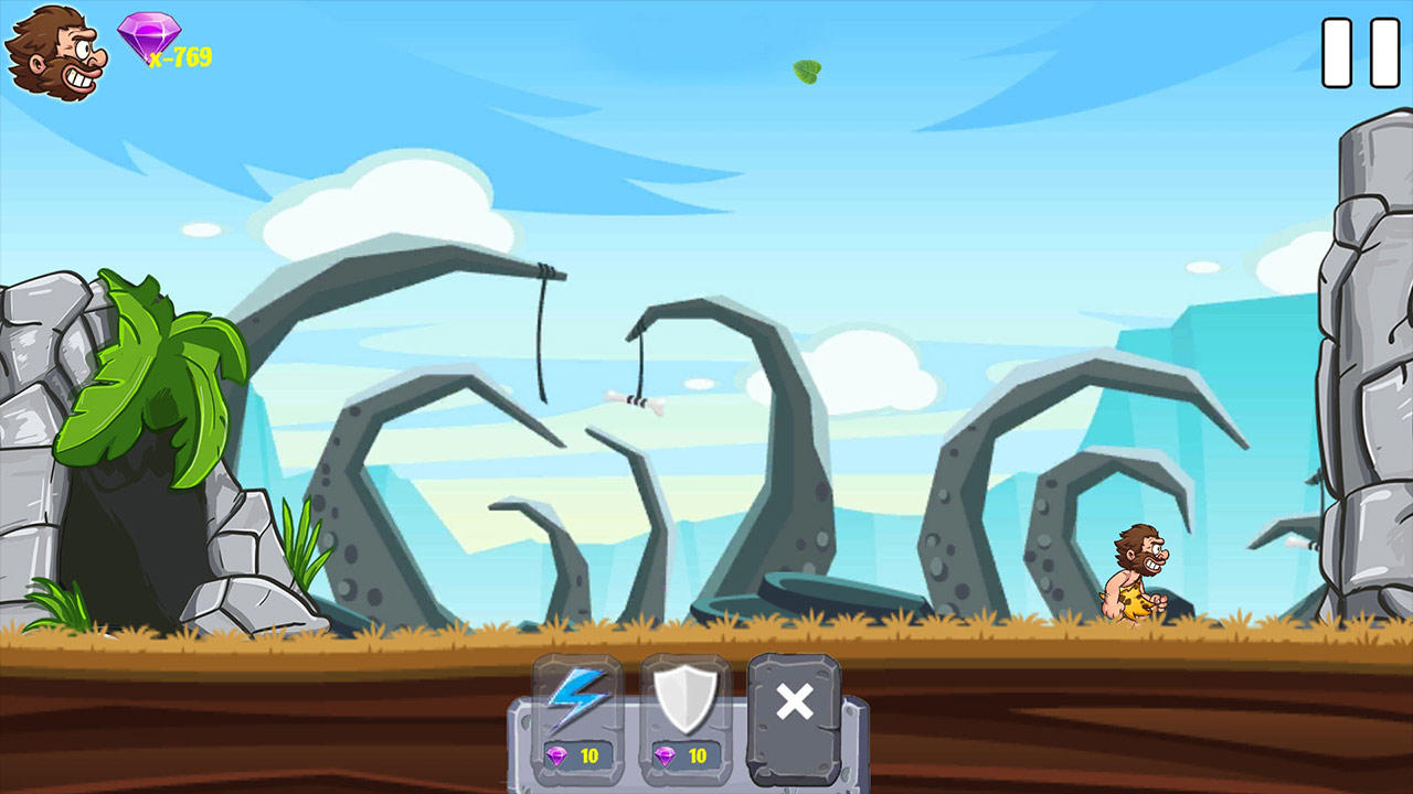 Cuplikan Layar Game 原始人也疯狂