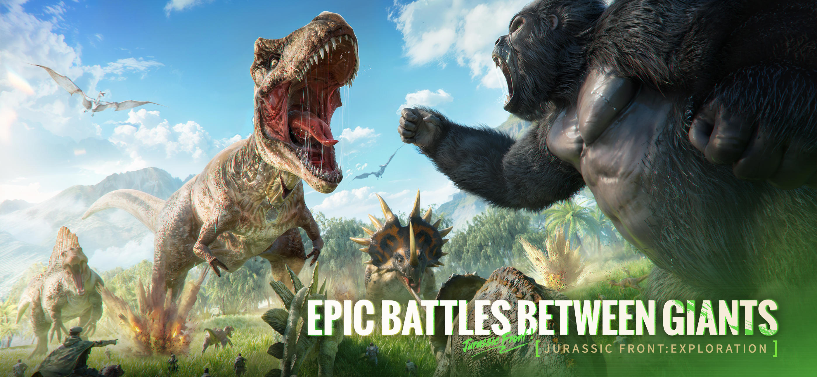Jurassic Front: Survival Game Screenshot