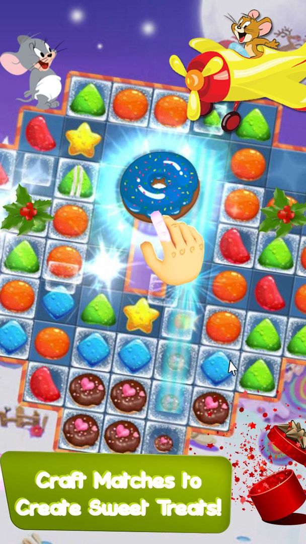 Cookie Crush Jerry - Cookie Sm screenshot game